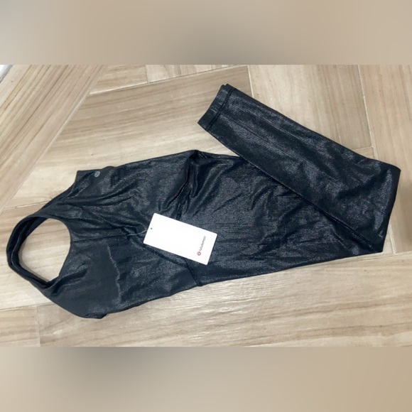 Lululemon Align Rib Bodysuit 25” Shine | Size 2 - Picture 6 of 8